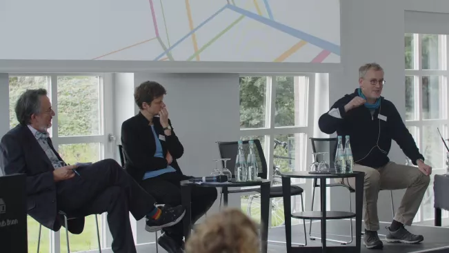 Brunnhuber, Graupe und Scobel Konferenz Ethik der Transformation