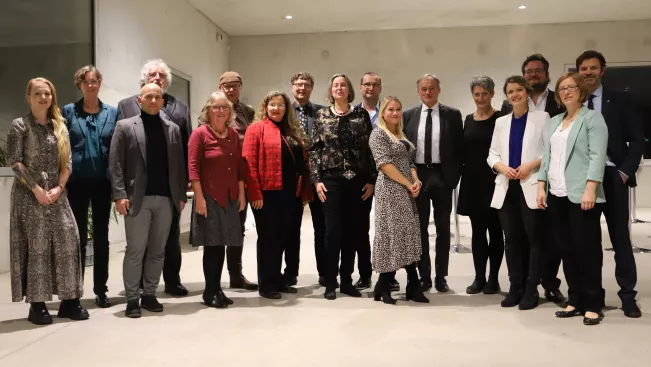 Gruppenbild Delegation H-BRS Verleihung Promotionsrecht in Essen 17112022 Foto Pascal Kimmich