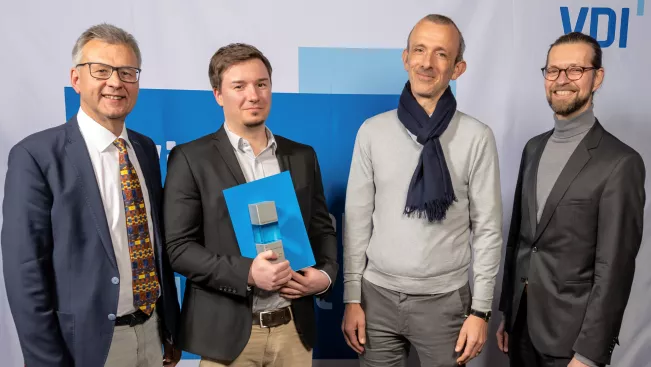 VDI-Preisverleihung 2022 -Platz 1 für Jannik Brockerhoff