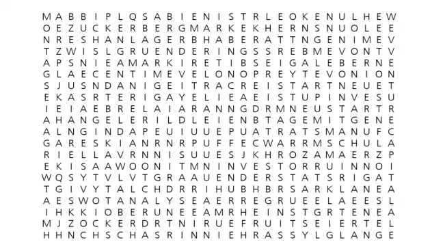 Wortgitter Neujahrsgewinnspiel 2023