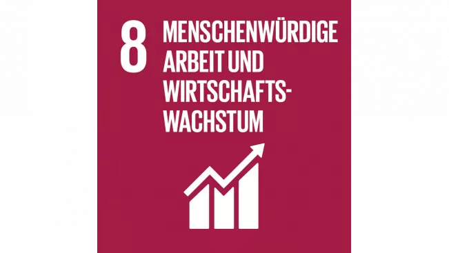 SDG 8 Menschenwürdige Arbeit und Wirtschaftswachstum