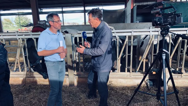 Agrarjournalist und Landwirt 2022 Foto Katharina Seuser