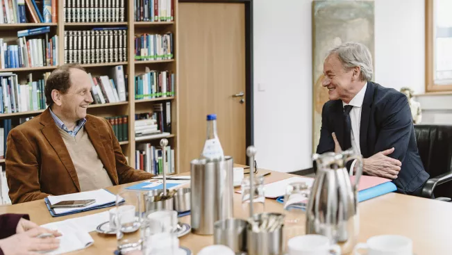 Hartmut Ihne und Alexander Graf Lambsdorff