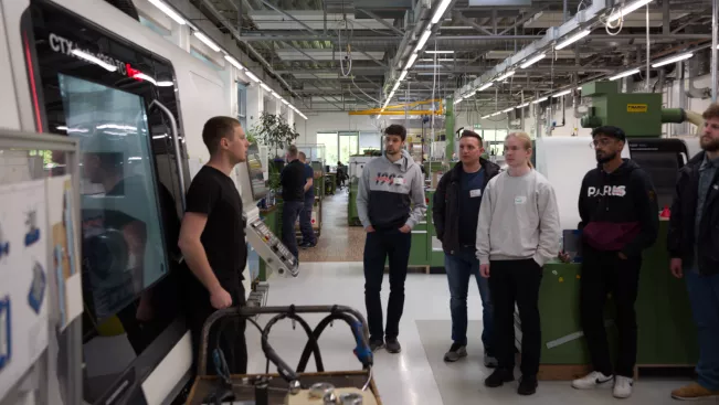 KLUGER Transfer Besuch am MPIC Werkstatt SBest