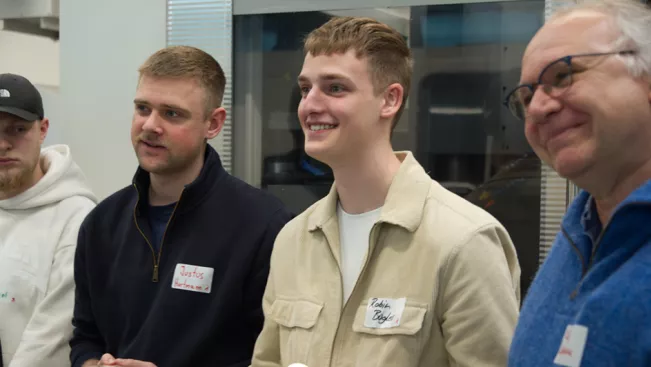 KLUGER Transfer Besuch am MPIC Werkstatt Materialien