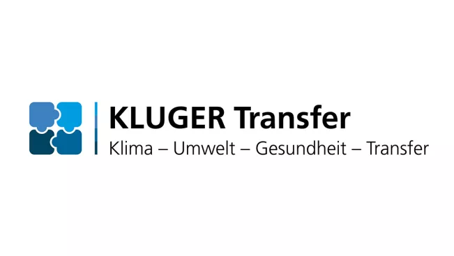 Banner KLUGER Transfer, weisser HG