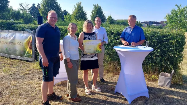 Campusgarten Umweltpreis Verleihung