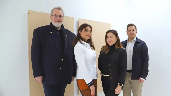 20240112 Stipendienverleihung Start-up Wirtgen Bazargani und Yang