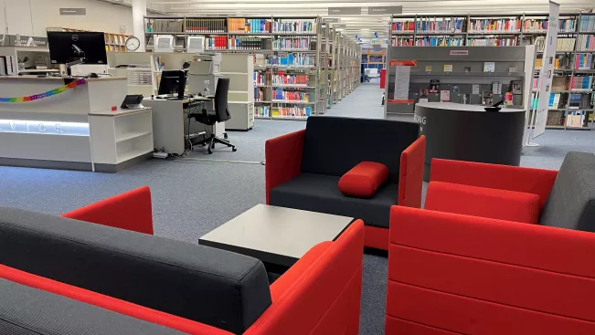 H-BRS Wiedereröffnung der Bibliothek in Rheinbach 08012024 - 1 Foto H-BRS