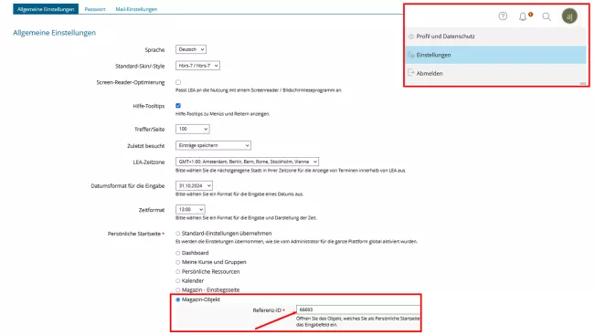 IWK-Studieninfos als Startseite einstellen