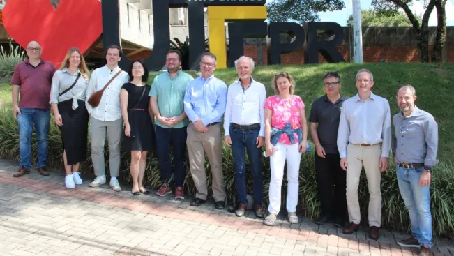 H-BRS Delegation in Pato Branco, Brasilien