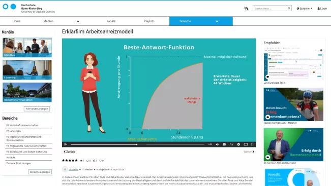 Screenshot Medienportal Video
