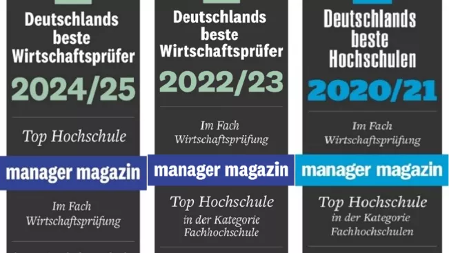 Wirtschaftspruefer Auszeichnungen kombiniert