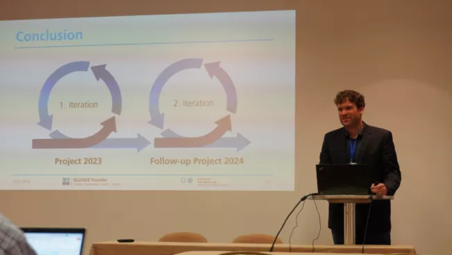 KLUGER Transfer Lehre - Frank Dieball und Team bei der EDUCON 2024