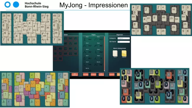 Gamification zur Förderung kognitiver Prozesse: Der Prototyp MyJong