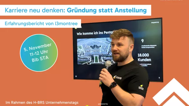 Banner Gründung statt Anstellung (Erfahrungsbericht L3montree)