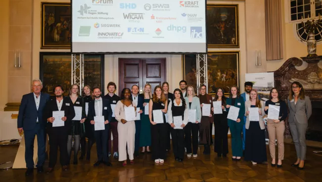 17.10.2025 Förderpreisverleihung der Hochschulgesellschaft Bonn-Rhein-Sieg e.V.