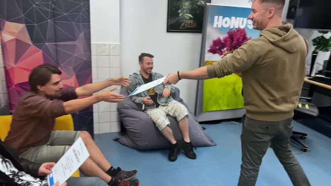 Siegerehrung GameJam 2025