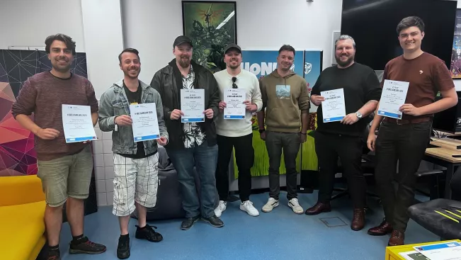 Siegerehrung GameJam 2025