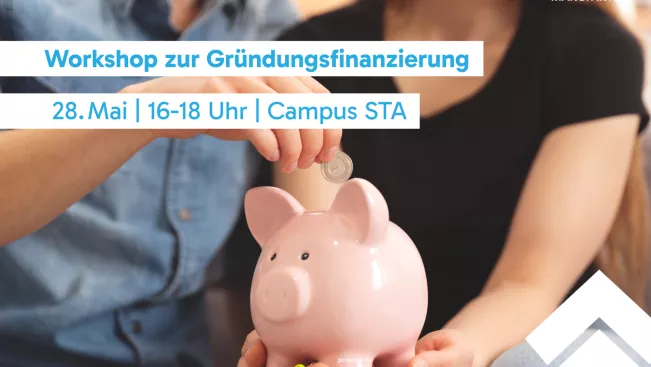 Banner Workshop Gründungsfinanzierung
