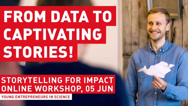 Banner YES Online Workshop Storytelling for Impact 05. Juni 2026