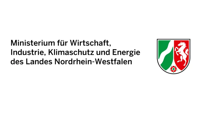 Masterlogo Ministerium für Wirtschaft, Innovation, Digitalisierung und Energie in NRW (DE)