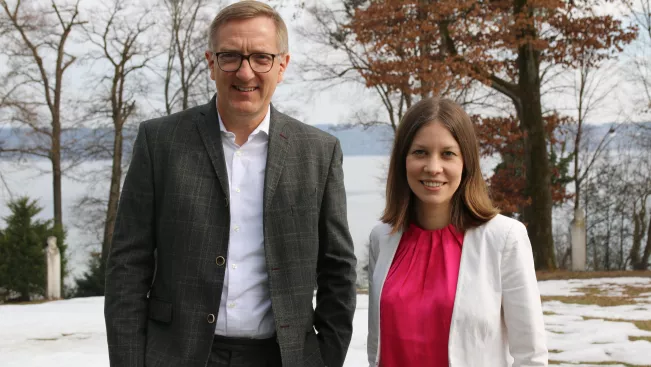 Verlagsmanager Romanus Otte und Susanne Dickel von IntoVR©Beate Winterer(APB) (DE)