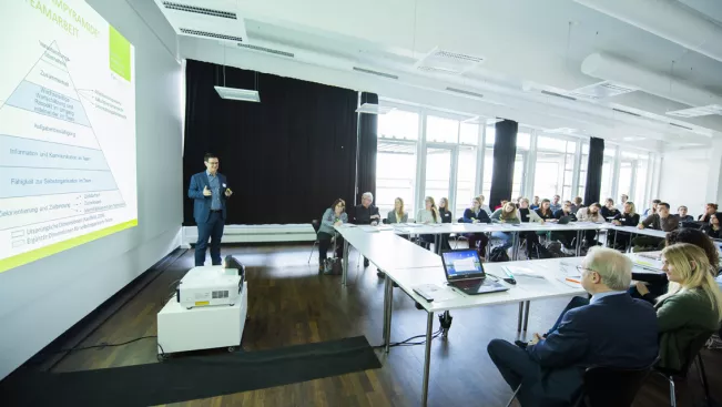 Arbeitskreis 2: Vernetzte Arbeitswelt in Mannheim©SHR Fernhochschule 2019 (DE)