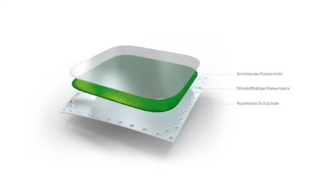Transdermal Therapeutisches System (Quelle: LTS Lohmann Therapie-Systeme AG) (DE)