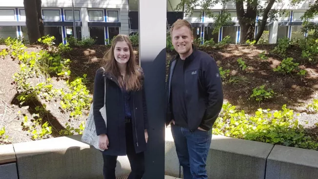 Mareike Ropers und Hendrik Walkenhorst vom Green Office (DE)