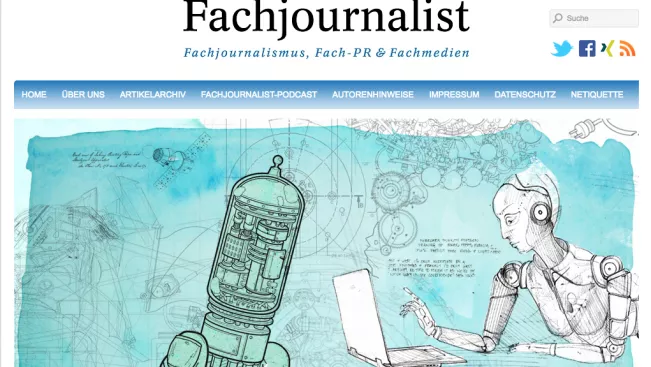 Interview mit Professor Andreas Schümchen im Fachjournalist (DE)