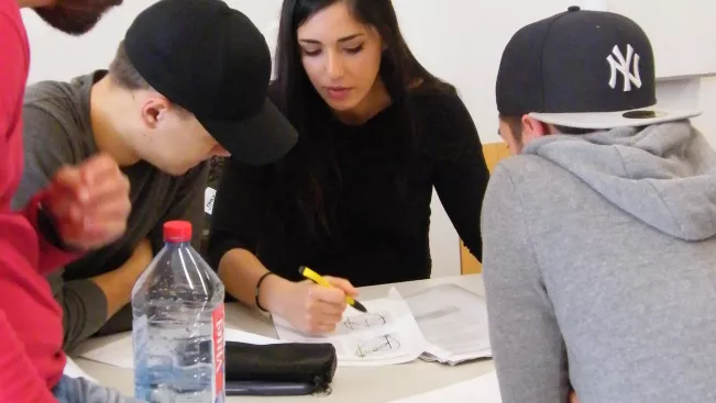 studierwerkstatt Studierende mit Roberta Hodel (DE)