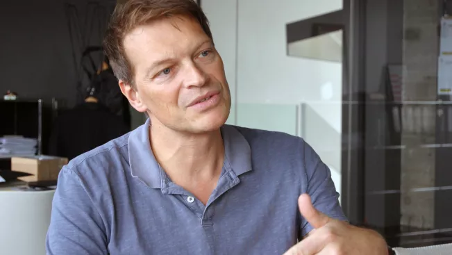 Gerhard Wittfeld im Gespräch mit Patrycja Muc und Andreas Schümchen©Andreas Schümchen (DE)