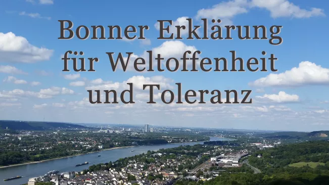 Bonner Erklärung für Toleranz und Weltoffenheit (DE)