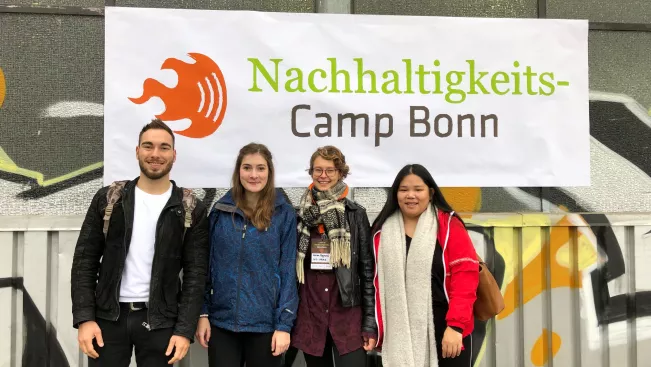 Gruppenbild Nachhaltigkeitscamp Bonn 2019 (DE)