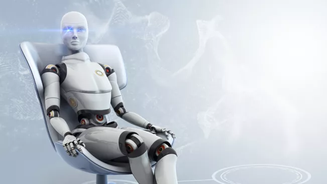 Roboter Frau colourbox 12469246 (DE)