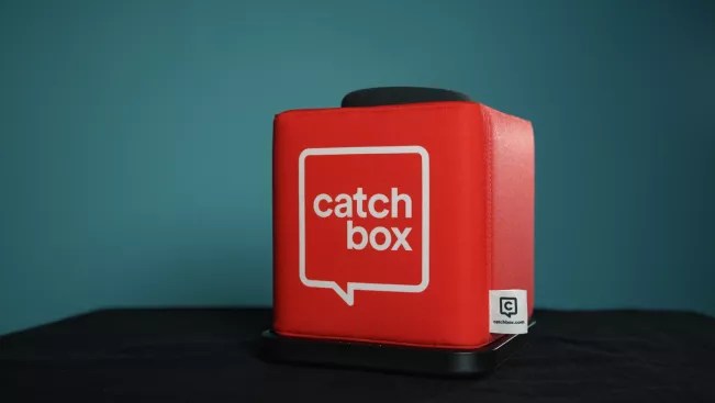 Thumbnail Video hybride Lehre mit Catchbox Foto: Tim Trampert