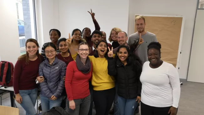 students of the mba programme
