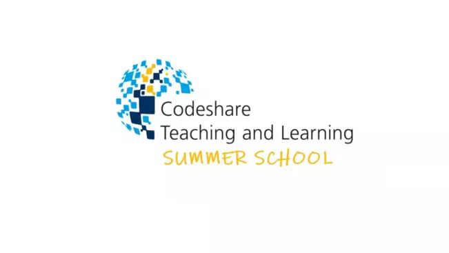 Logo Codeshare Teaching and Learning Summer School bearbeitet