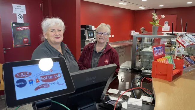 Cafeteria cafe campus Rhb 20240130 foto daniela greulich 01