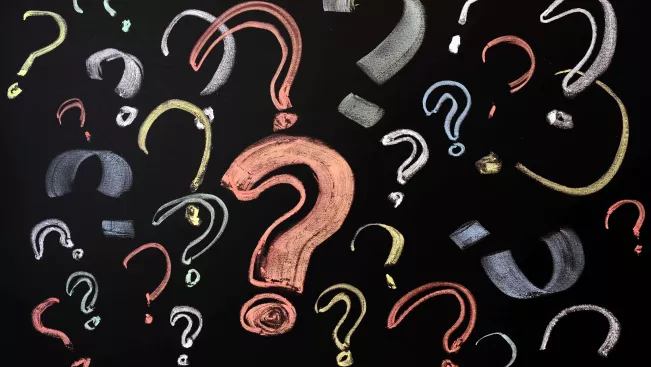 faq Fragezeichen Tafel Kreide von #105867 Colourbox