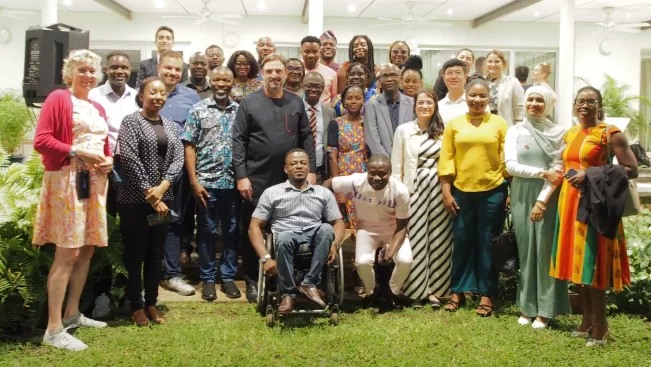 Master Social Protection Alumni Konferenz 2024 Ghana Empfang Deutsche Botschaft