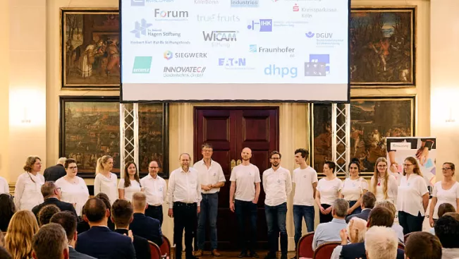 18.10.2024 Foerderpreisverleihung Hochschulgesellschaft Bonn-Rhein-Sieg 20241018 Foto Nathan Dreessen