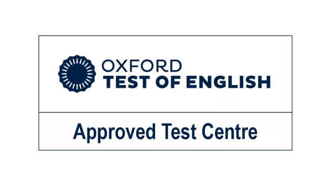 Logo Oxford test for English Approved Test Centre