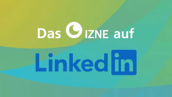 IZNE LinkedIn Banner, deutsch, mehr Rand