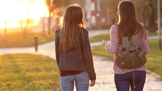 COLOURBOX24330097 Allgemeine Studienberatung ASB Walk and Talk