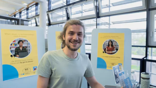 Rheinbach Bibliothek Beratung Längster Schreibtag Timo Kleinke
