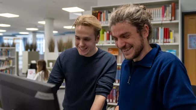 Beratung Bibliothek Timo