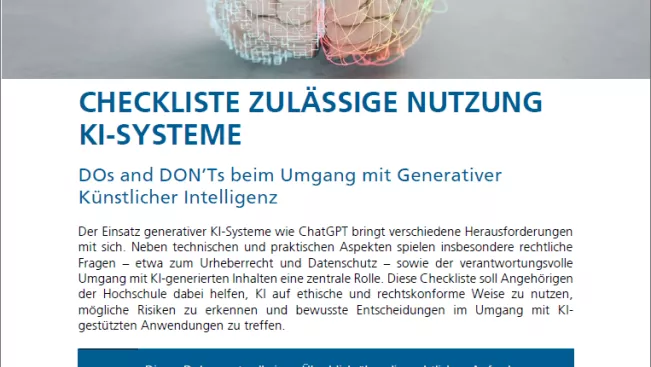 Teaser Checkliste KI