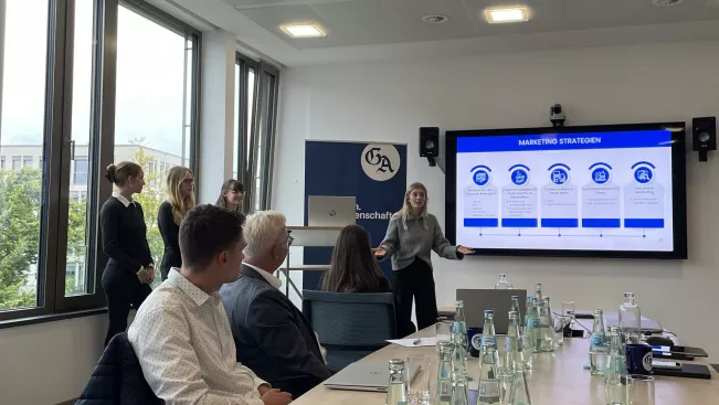 Präsentation Generalanzeiger Bonn - Exkursion Master Wirtschaftspsychologie